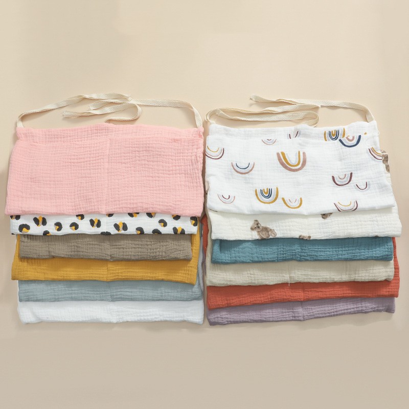 Baby Storage Bag Manufacturer - Double Cotton Bedside Pocket