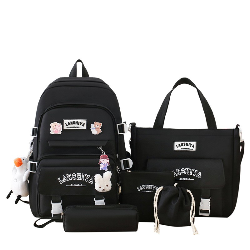 Backpack Factory - Large Capacity 5 Pack School