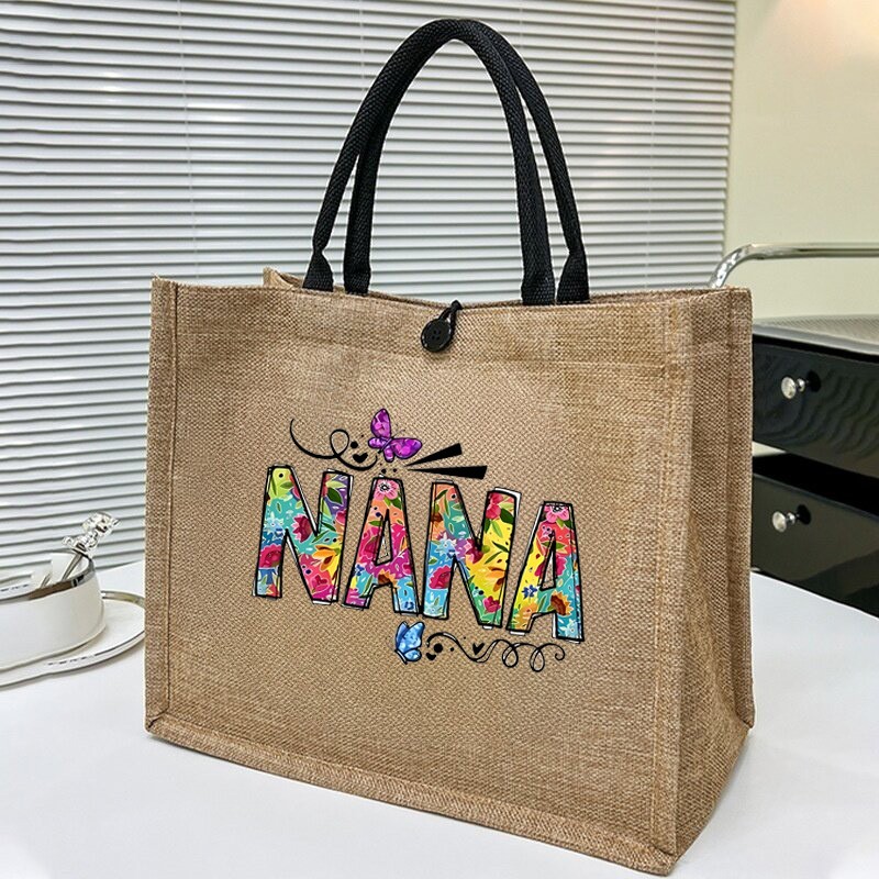 Jute Bags Factory - Blank Burlap Button Lock Heat