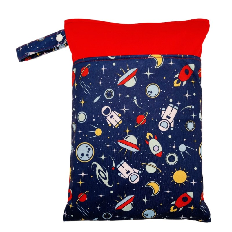 Wet Bag Manufacturer - Double Zipper 25x35cm Patched