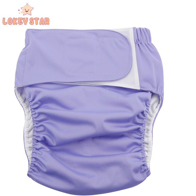 Adult Diaper Factory - Lokeystar Yellow Stick Waist Leakfree