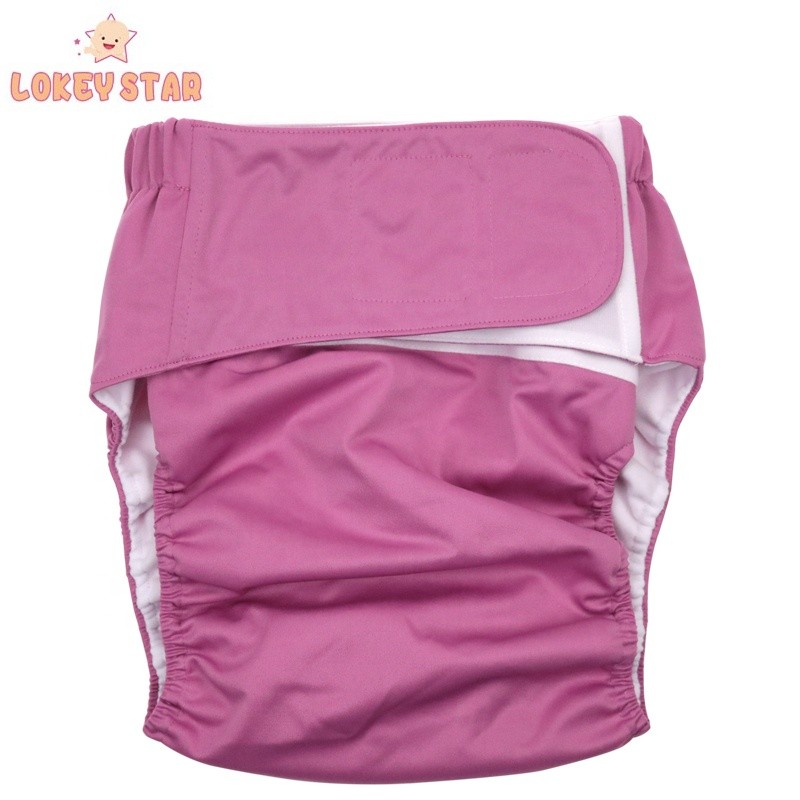 Adult Diaper Covers Manufacturer - Lokeystar Black Stick Waist