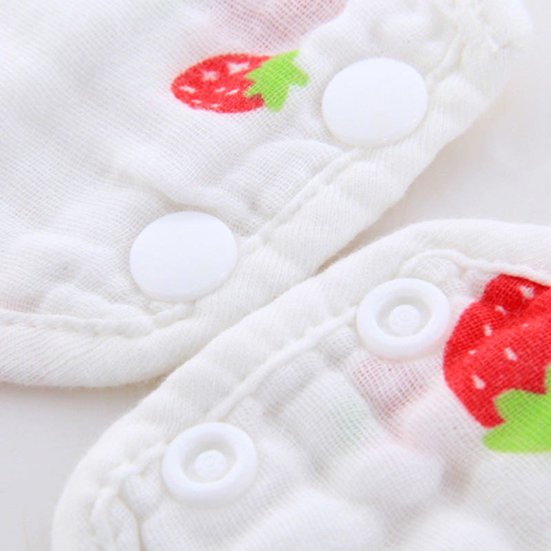 Baby Cotton Bibs Manufacturer - Flower Shape 8 Layers Muslin