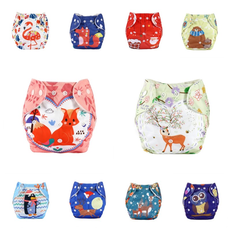 Baby Diapers Manufacturer - Lokeystar Cartoon Printed Reusable