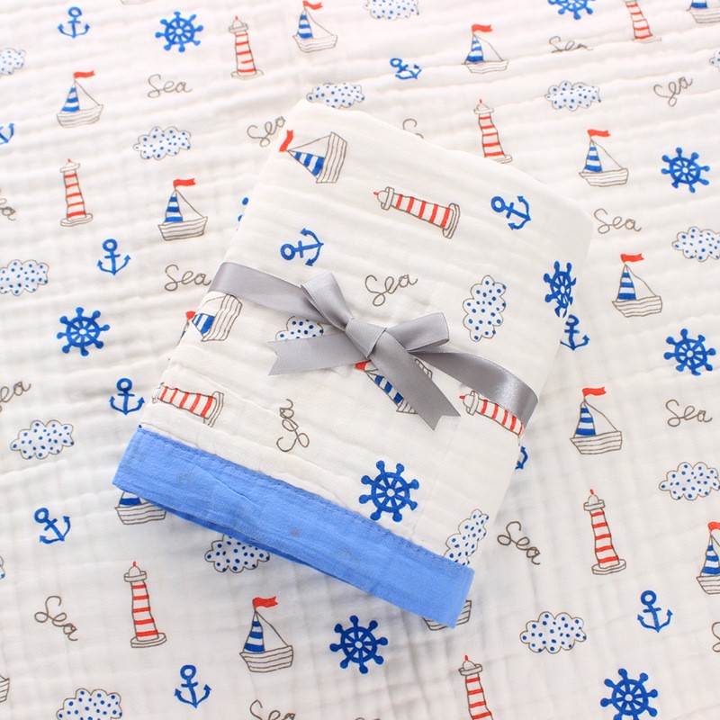 Swaddle Blankets Factory - 120x150cm Muslin Cartoon Cotton