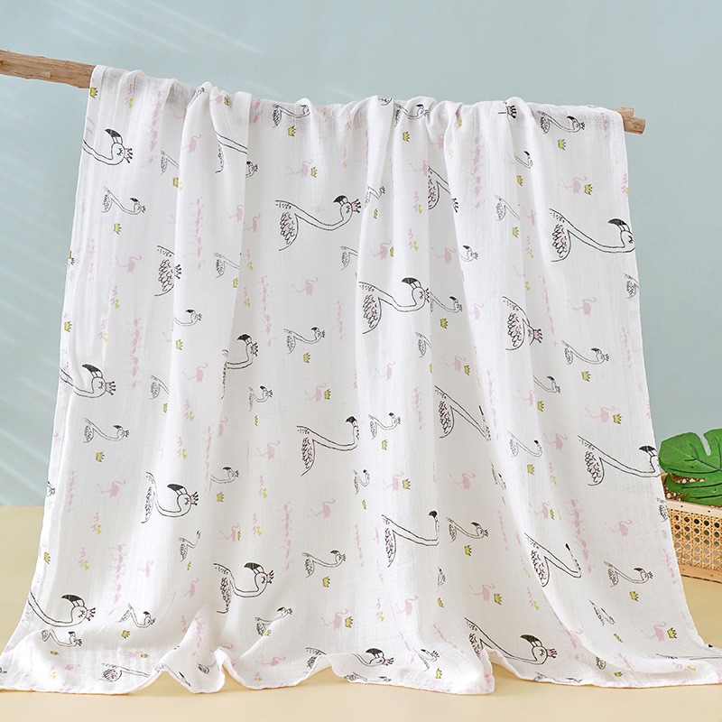 Swaddle Wrap Manufacturer - 110x120cm 2 Layers Unisex Soft