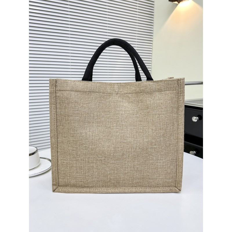 Jute Handle Bag Factory - Pattern Customize Button Lock