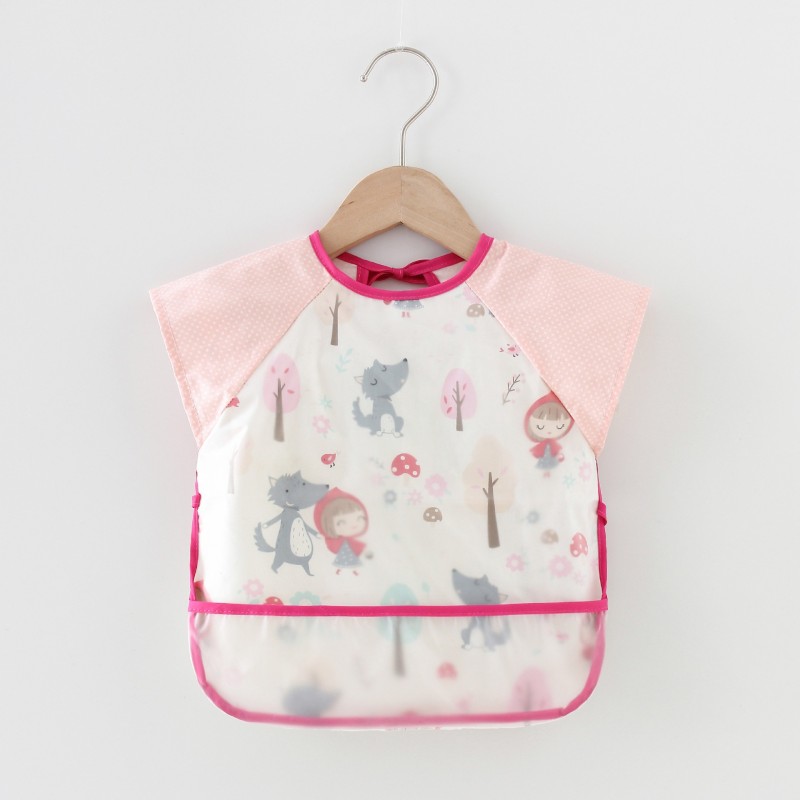 Kids Apron Bibs Manufacturer - Waterproof Bandana Short Sleeves