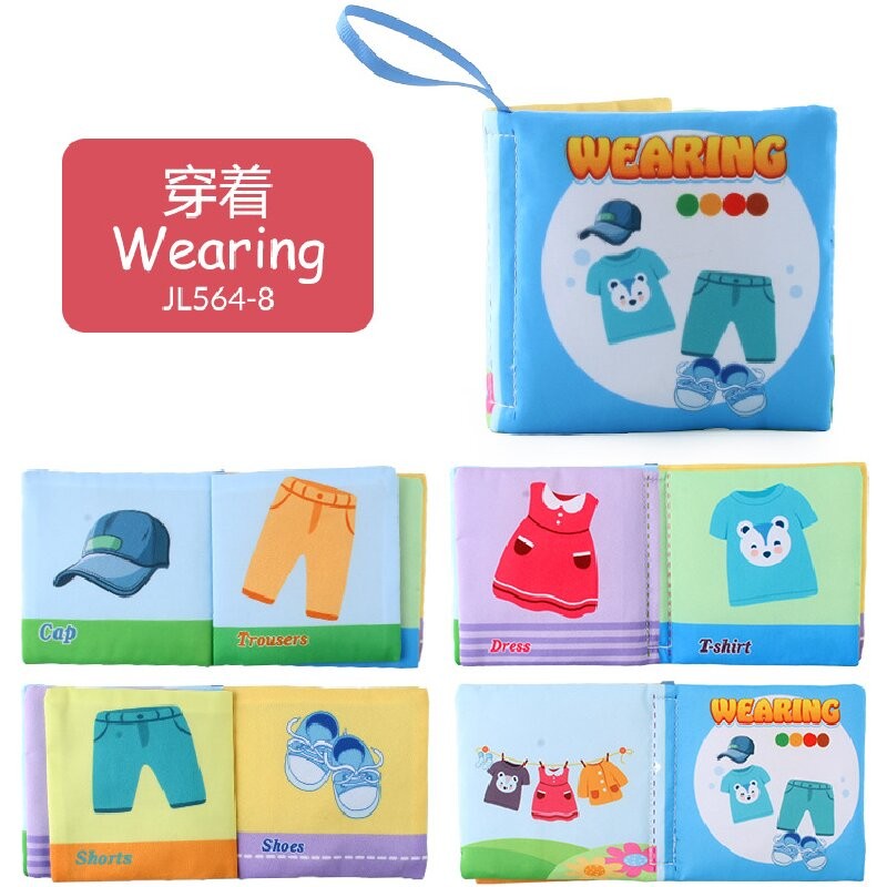 Baby Cloth Book Factory - Early Education Touch Feel