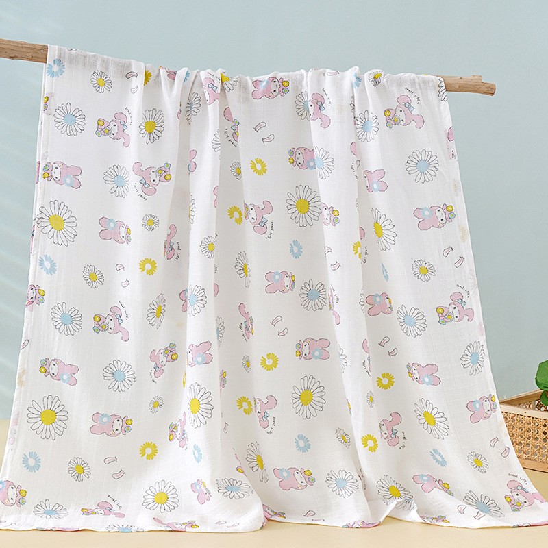 Swaddle Wrap Manufacturer - 110x120cm 2 Layers Unisex Soft