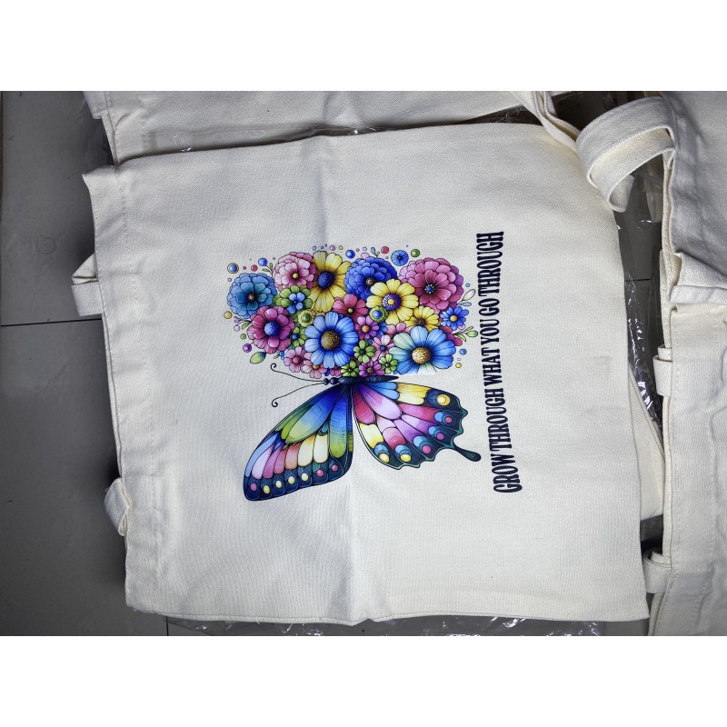 Shopping Bag Factory - Heat Transfer Cotton Butterfly