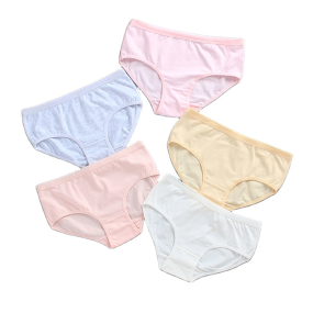 Girls Panties Manufacturer - Solid Color One Size 10-13