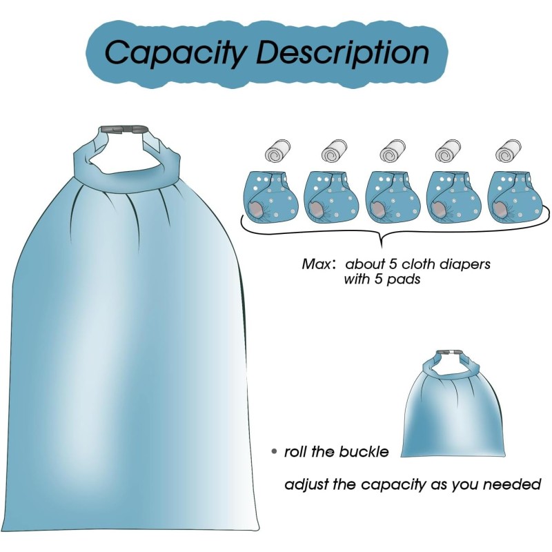 Wet Dry Bag Factory - OEM Snack Clip Buckle Large Capacity