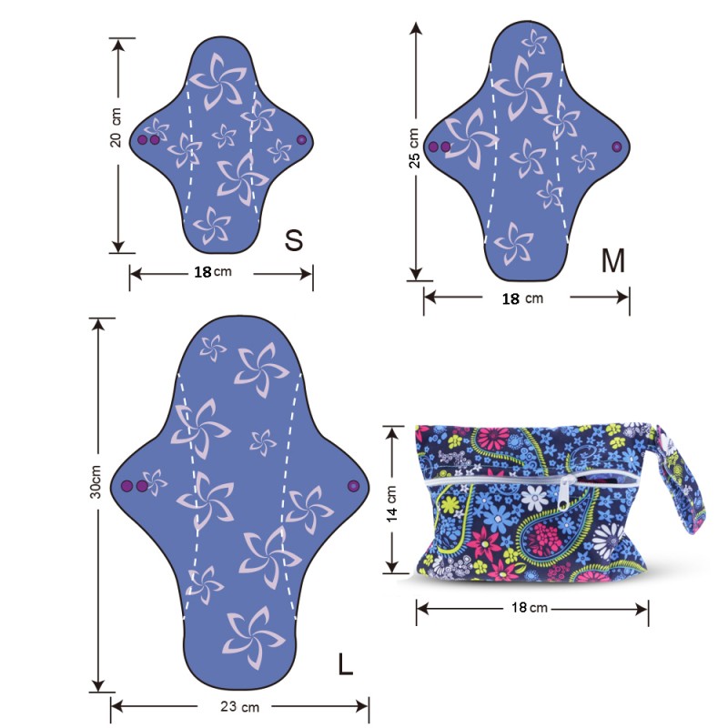 Sanitary Napkin Pads Manufacturer - Wholesale Bamboo Charcoal Washable