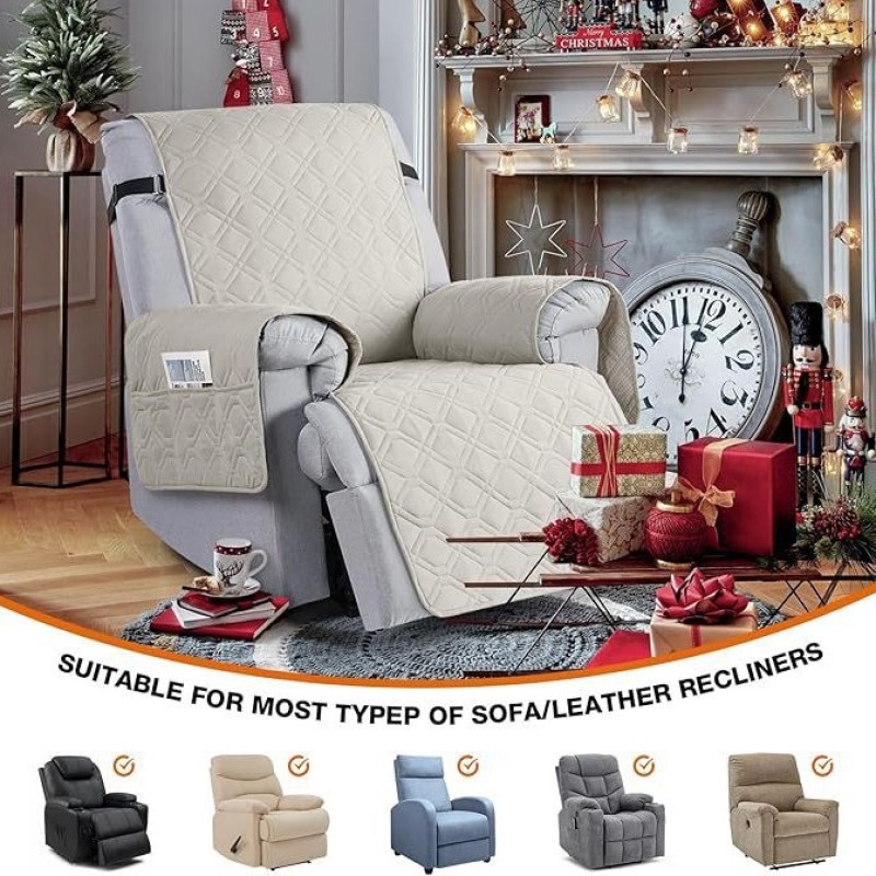 Recliner Cover Factory - Waterproof Nonslip Stay Place Dog