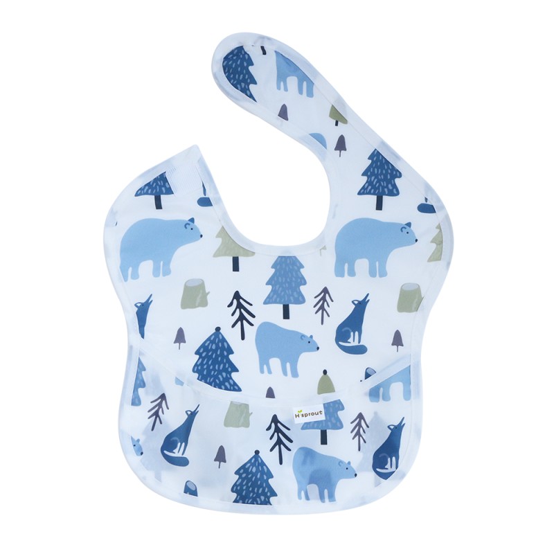 Baby Feeding Bib Factory - 2025 Hot Selling Custom Logo Polyester