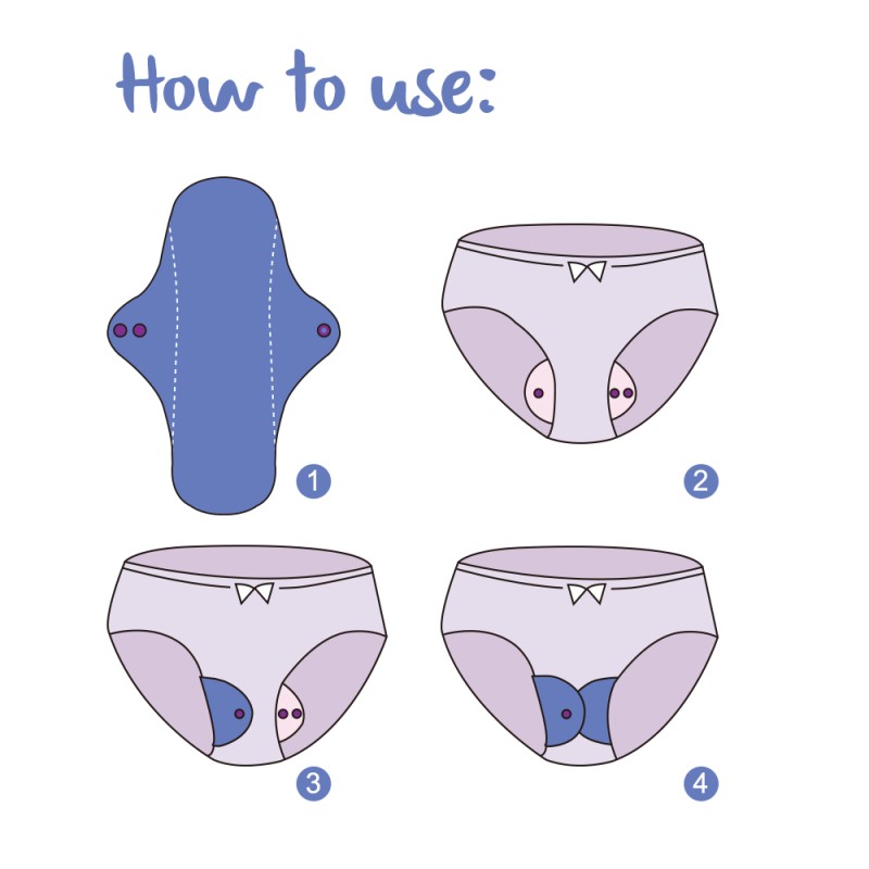 Sanitary Napkin Pads Manufacturer - Wholesale Bamboo Charcoal Washable