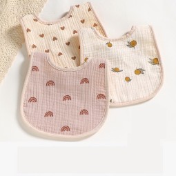 Infant Bibs Manufacturer - Wholesale High Quality Gauze Muslin