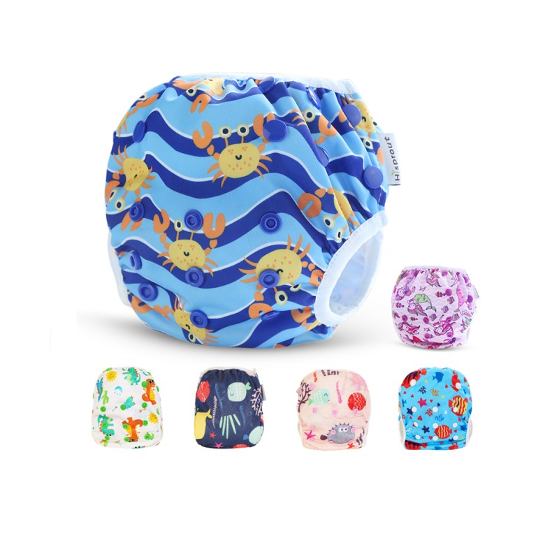 Swim Diapers Factory - Baby Toddler Snap Reusable Adjustable