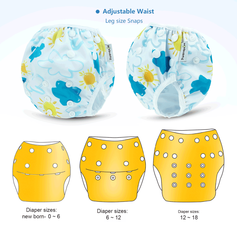 Baby Swim Diaper Manufacturer - In Stock Reuseable Washable Snap