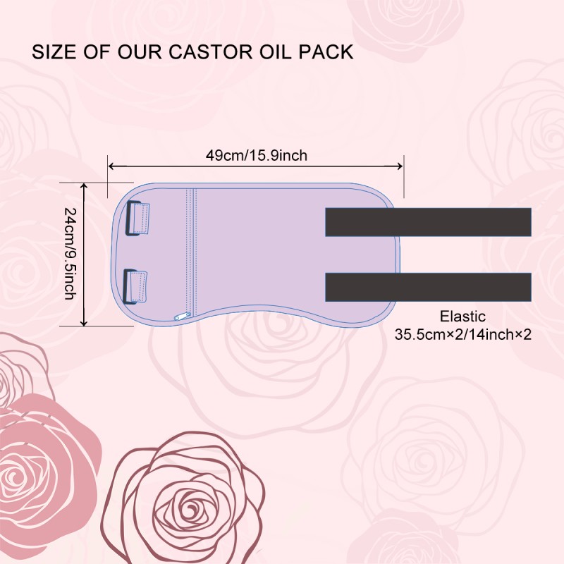 Castor Oil Pack Manufacturer - Hot Selling Reusable Liver Detox