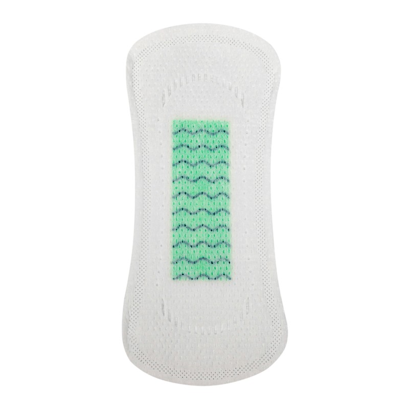 Sanitary Pads Factory - Green Strip Panty Liner