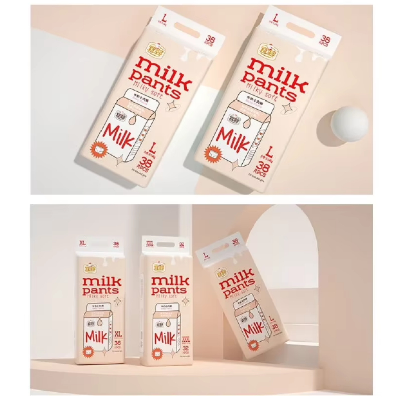 Baby Diapers Factory - Yiying Milk Pants Dry Surface