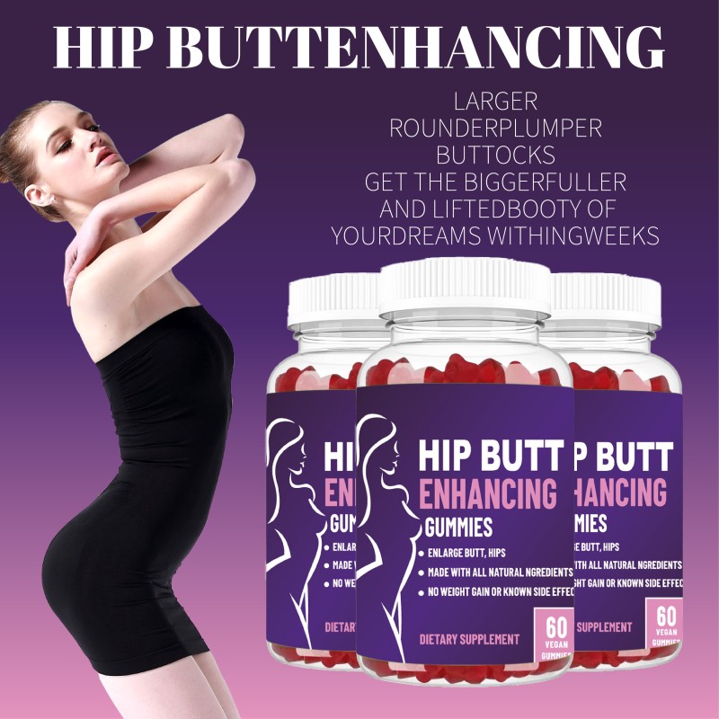 Wellbody OEM/ODM Proprietary Brand Natural Organic HIP&BIG BUTT Buttock Filling Gummies