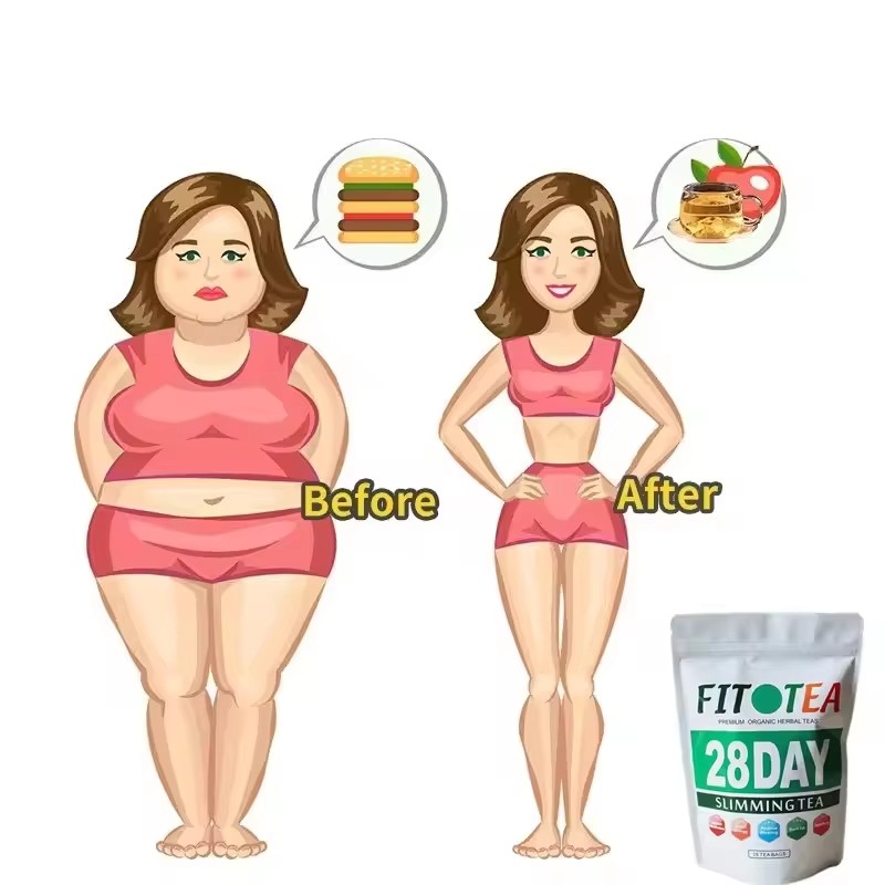 WELLBODY OEM/ODM Private Label Factory Supply Halal Natural Organic 28 Days Nature Herbal Fit Tea Bady Shaped Tea