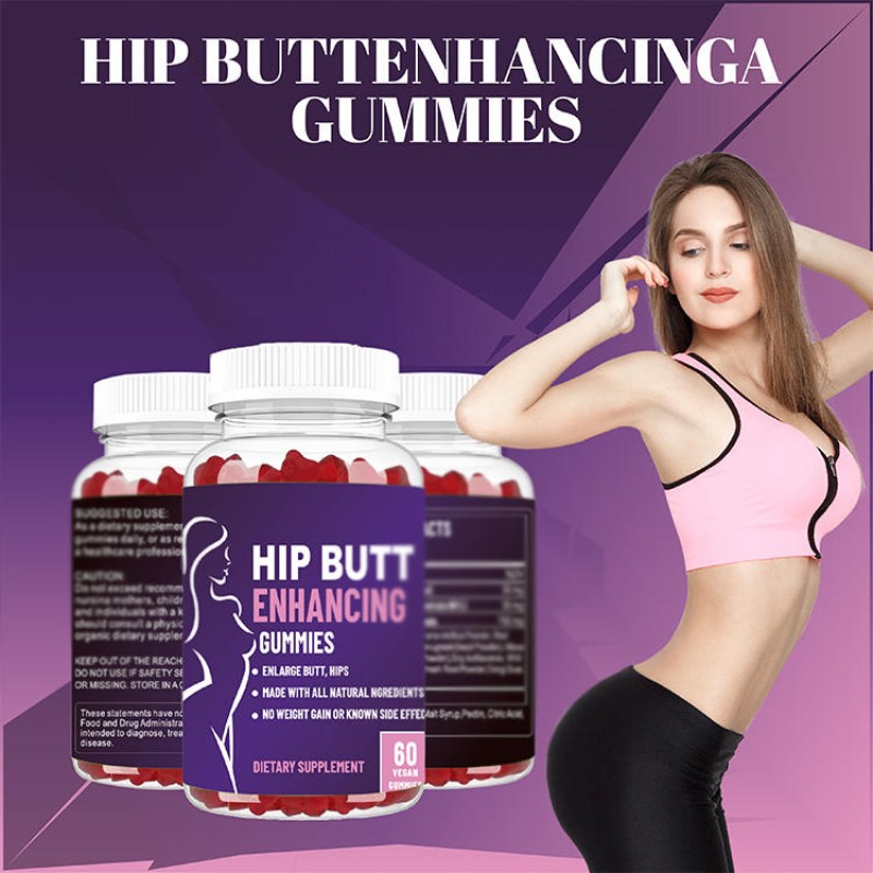 Wellbody OEM/ODM Private Label Factory Supply Halal Natural Organic HIP&BIG BUTT Capsules for Breast Enlargement Capsules