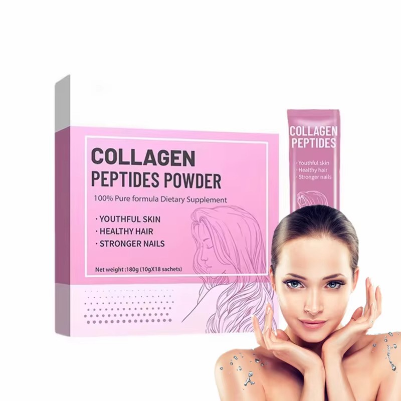 Private Label Halal Hydrolyzed Bone Broth Bovine Grass Fed Beef Collagen Protein Peptides Powder Fish Collagen Peptide for Women