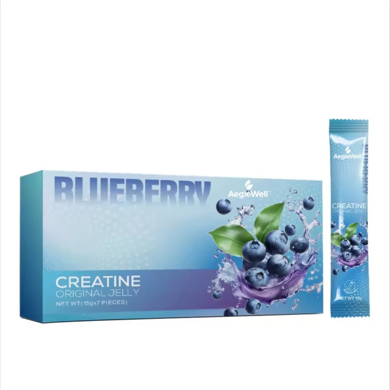 AegleWell Newest Design Health Products OEM Custom Wholesale Creatine Monohydrate Jelly Sticks