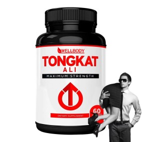 WELLBODY 60 Pcs 1200 MG Tongkat Ali Capsules OEM/ODM Private Label Factory Supply Support Sexual Life for Men & Women for Adults