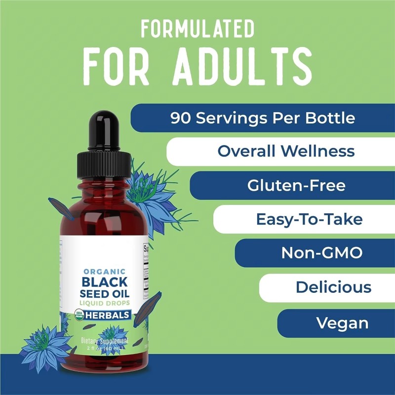 WELLBODY Private Label Boost Immunity Pure Black Cumin Seed Oil Skin Health Cold Pressed Black Seed Oil Drops Hair Growth