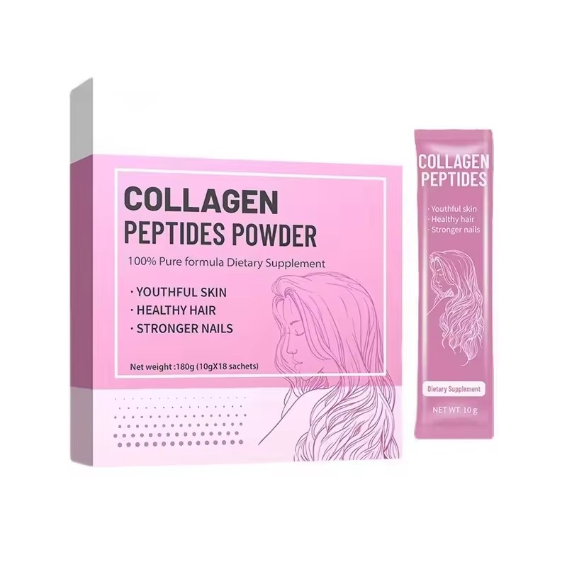 Private Label Halal Hydrolyzed Bone Broth Bovine Grass Fed Beef Collagen Protein Peptides Powder Fish Collagen Peptide for Women