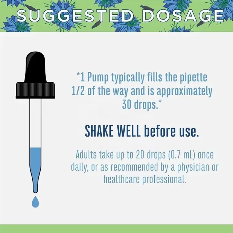 WELLBODY Private Label Boost Immunity Pure Black Cumin Seed Oil Skin Health Cold Pressed Black Seed Oil Drops Hair Growth