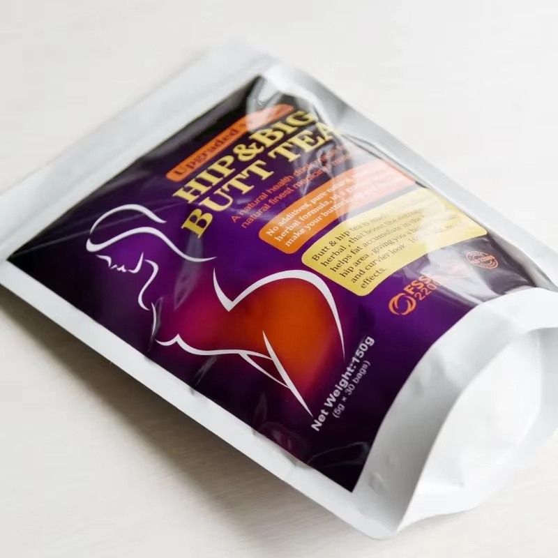 WELLBODY OEM/ODM Private Label Factory Supply Natural Vegan Butt Enlargement Hip Health Tea Pregnant Women Safe Ingredients