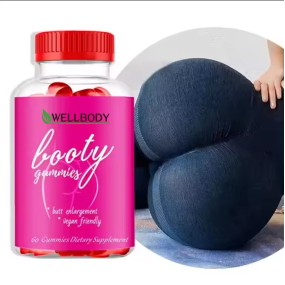 Wellbody OEM/ODM Private Label Factory Supply 100% Natural Health Products 60 Booty Gummies