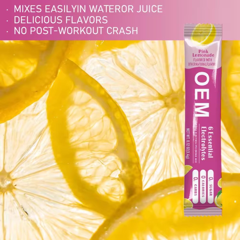 WELLBODY Multivitamins Sport Nutrition Lemon Electrolytes Powder Drink Mix With Multivitamins Electrolyte Powder Bulk