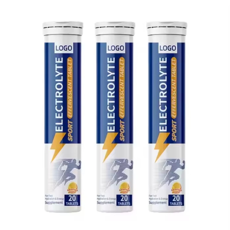 Wellbody OEM/ODM Private Label Factory Supply Halal Natural Organic Hydro Electrolyte Vitamin Effervescent Tablets