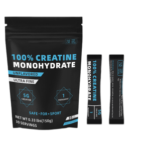 Wellbody 100% Creatine Monohydrate Powder Packets Creatine Single Serve Packets Fine Micronized Creatine Powder for Muscle