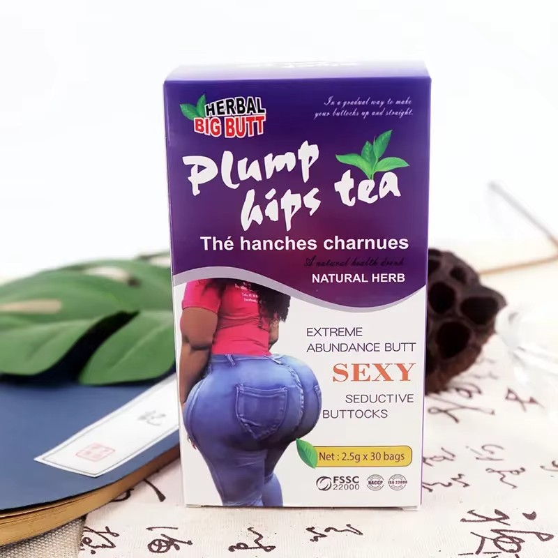 WELLBODY OEM/ODM Private Label Factory Supply Natural Vegan Products Hip&big Butt Tea Made with Natural Herbal Plump Hips Tea