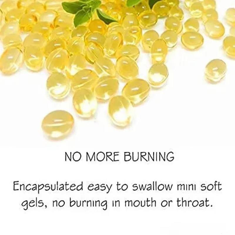 WELLBODY OEM/ODM Dietary Supplement Oil of Oregano Softgels With Black Seed Oil Support Oregano Oil Capsules Immune Booster