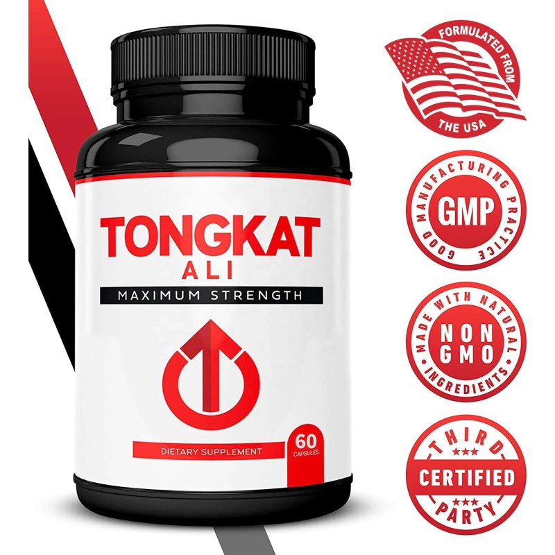 WELLBODY 60 Pcs 1200 MG Tongkat Ali Capsules OEM/ODM Private Label Factory Supply Support Sexual Life for Men & Women for Adults