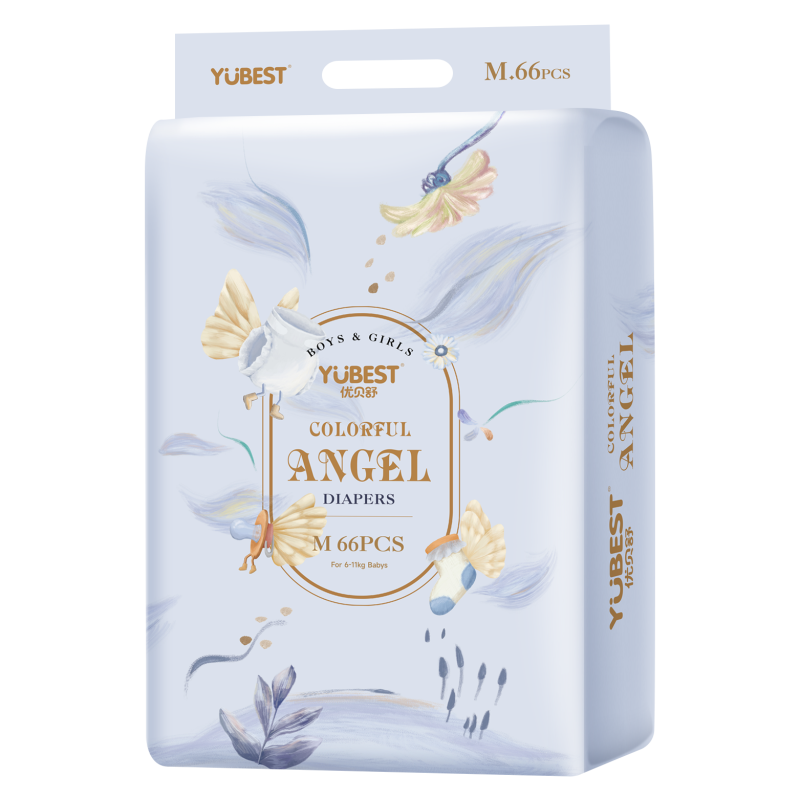 Baby Diapers Supplier - YUBEST Colorful Angel Diaper