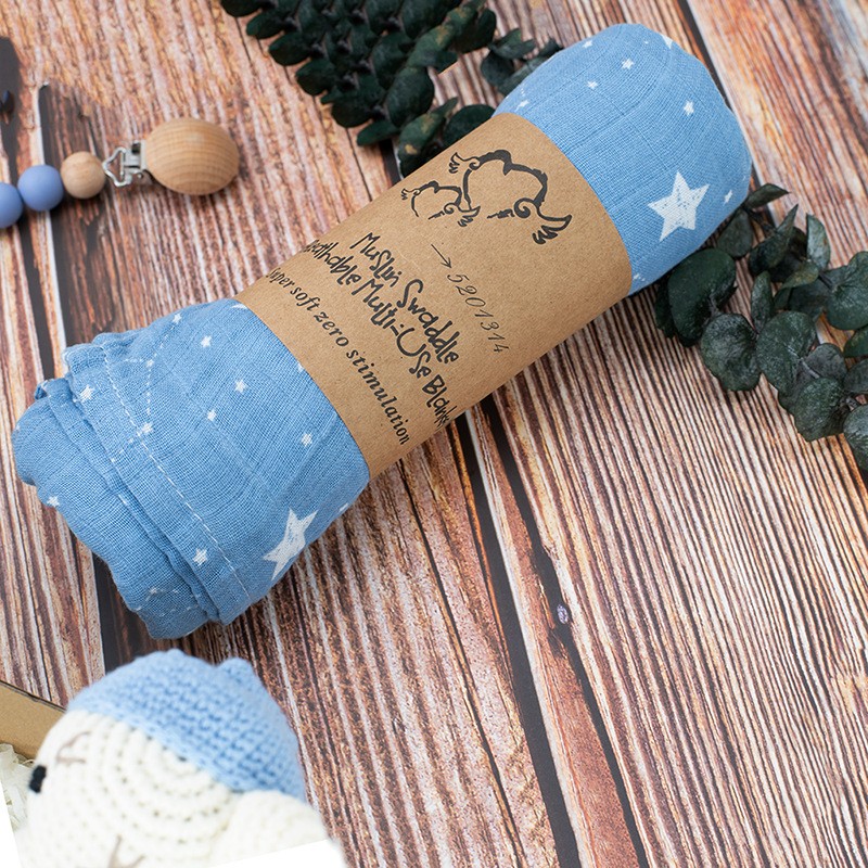 Infant Wrap Set Factory - New Organic Cotton Custom Name Swaddle