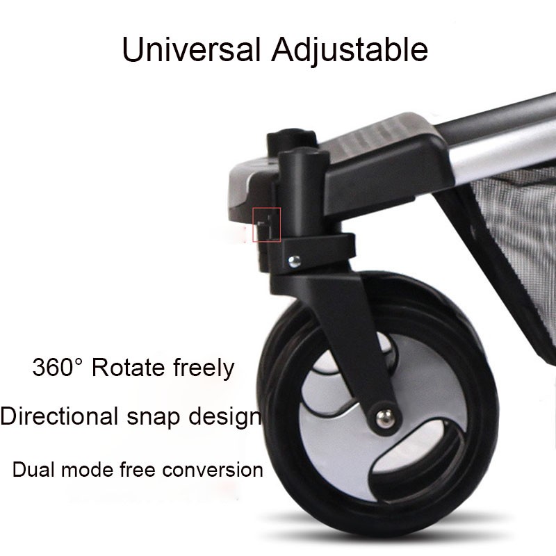 Baby Stroller Factory - New Style 3 in 1 Aluminum Alloy