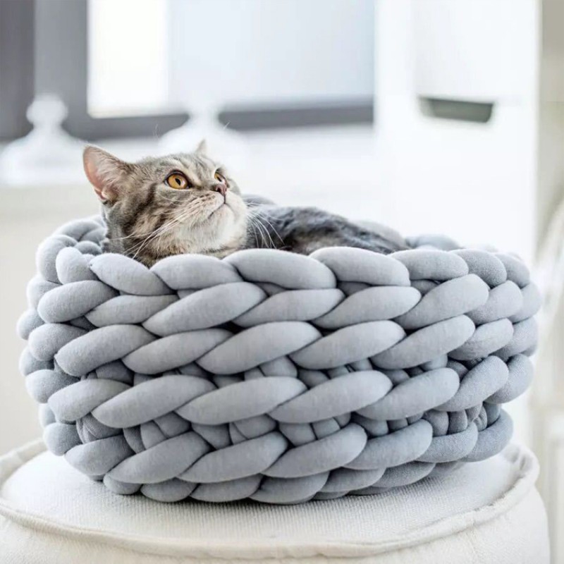 Pet Bed Factory - New Best Seller Handmade Knitted Chesterfield