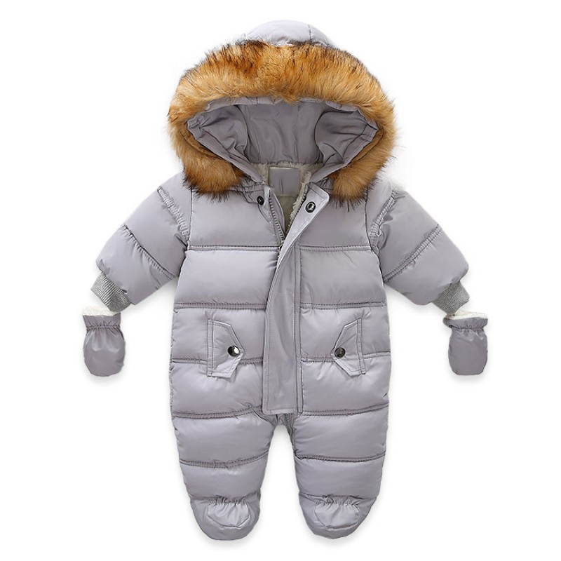 Baby Rompers Factory - Unisex Winter Fleece Warm Jumpsuits