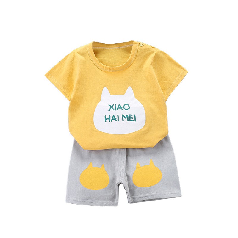 Baby Clothing Sets Factory - New Design 100% Cotton Short Sleeved